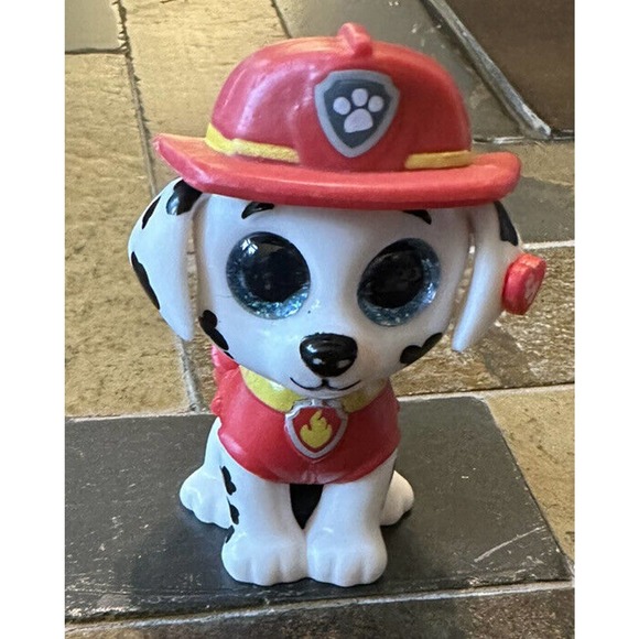 Ty Mini Beanie Boos Paw Patrol Marshall Mini Plastic Figure‎ - Picture 2 of 5